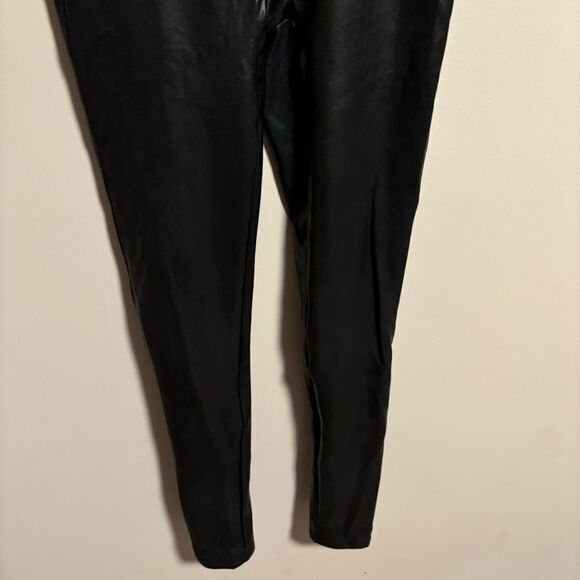 Spanx Faux Leather Leggings- Size Small (Petite) - Picture 4 of 6